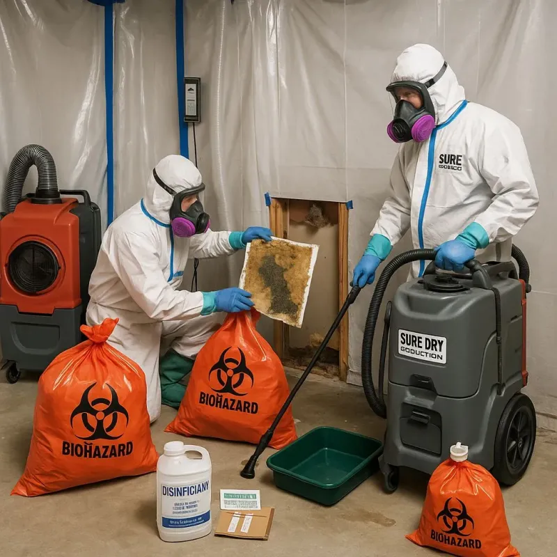 Contaminated Water Handling Protocols process in Wade, MS