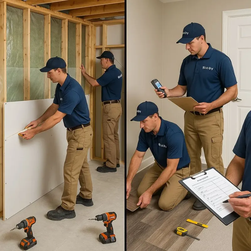 Repairs and Reconstruction process in Wade, MS